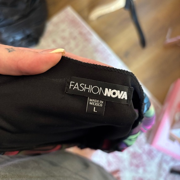 Butterfly Mesh Mini Dress - Picture 5 of 5